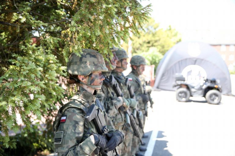 Żołnierze WOT z Gliwic jadą na granicę z Białorusią