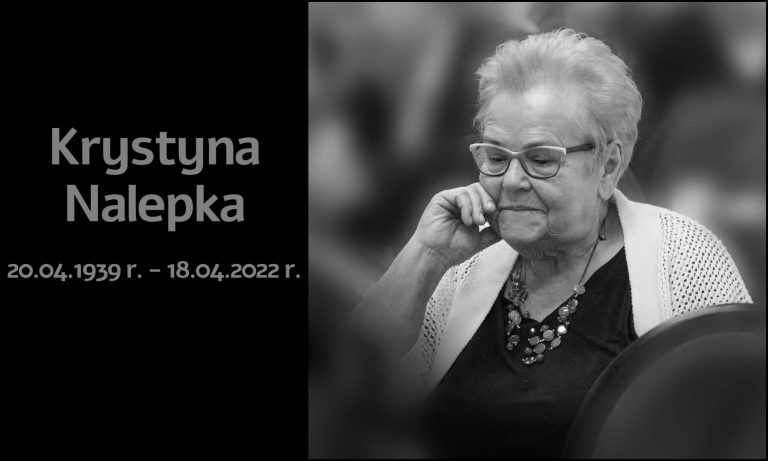 Zmarła Krystyna Nalepka